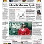 Prime pagine Corriere della Sera