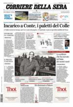 Prime pagine Corriere della Sera