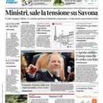 Prime pagine Corriere della Sera