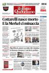 Prime pagine Il Fatto Quotidiano