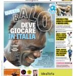 Prime pagine La Gazzetta dello Sport