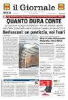 Prime pagine Il Giornale