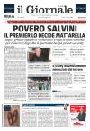 Prime pagine Il Giornale