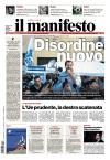 Prime pagine Il Manifesto