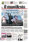 Prime pagine Il Manifesto