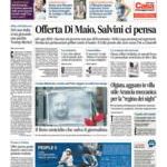 Prime pagine Il Messaggero