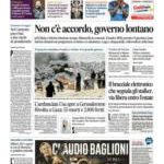 Prime pagine Il Messaggero