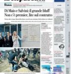 Prime pagine La Repubblica