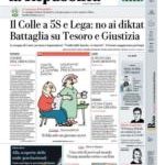 Prime pagine La Repubblica