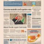 Prime pagineSole 24 Ore