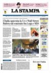 Prime pagine La Stampa