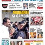 Prime pagine Il Resto del Carlino