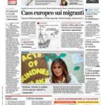 Prime pagine Corriere della Sera