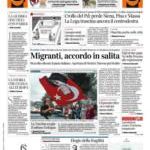 Prime pagine Corriere della Sera