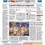 Prime pagine Corriere della Sera