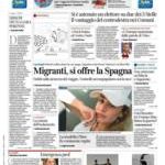 Prime pagine Corriere della Sera