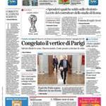 Prime pagine Corriere della Sera