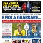 Prime pagine La Gazzetta dello Sport