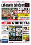 Prime pagine La Gazzetta dello Sport