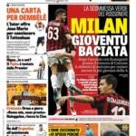 Prime pagine Gazzetta dello Sport