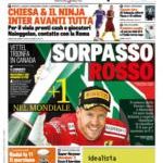 Prime pagine La Gazzetta dello Sport