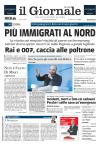 Prime pagine Il Giornale