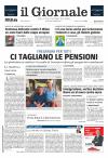 Prime pagine Il Giornale