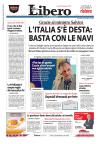 Prime pagine Libero