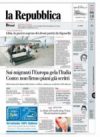 Prime pagine La Repubblica