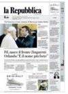 Prime pagine La Repubblica