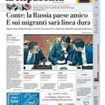 Prime pagine La Repubblica