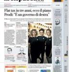 Prime pagine La Repubblica