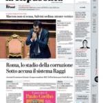 Prime pagine La Repubblica