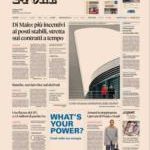 Prime pagine Sole 24 Ore