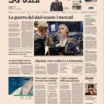 Prime pagine Sole 24 Ore