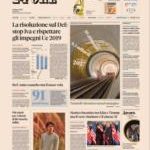 Prime pagine Sole 24 Ore