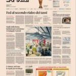 Prime pagine Sole 24 Ore