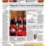 Prime pagine Corriere della Sera