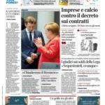 Prime pagine Corriere della Sera