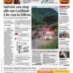 Prime pagine Corriere della Sera