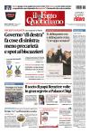 Prime pagine Fatto Quotidiano