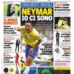 Prime pagine La Gazzetta dello Sport