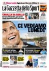 Prime pagine La Gazzetta dello Sport