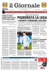 Prime pagine Il Giornale