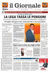 Prime pagine Il Giornale