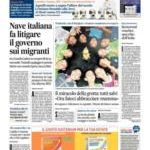 Prime pagine Il Messaggero