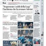 Prime pagine La Repubblica