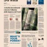 Prime pagine Sole 24 Ore