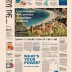 Prime pagine Sole 24 Ore